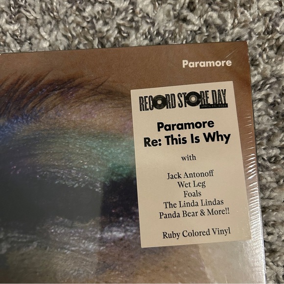 RE: This Is Why (Remixes) Paramore Vinyl Ruby Red RSD 2024 (Sealed) - Picture 3 of 4